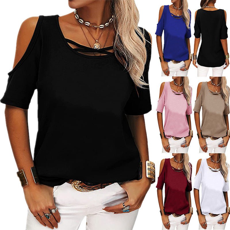 2023 Spring/Summer Women’s Casual Loose T-Shirt by Dealightful Finds