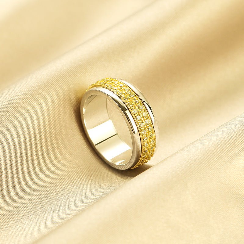 Rotatable 925 Silver Women’s Ring by Dealightful Finds