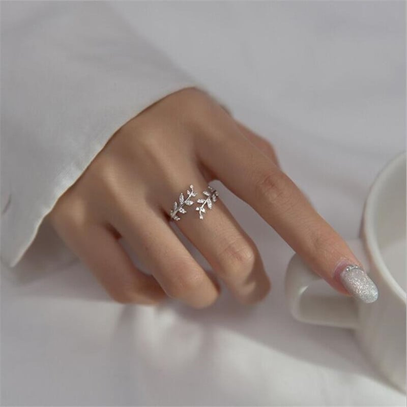 Women's Fashion Spring Summer Branch Ring Jewelry by Dealightful Finds