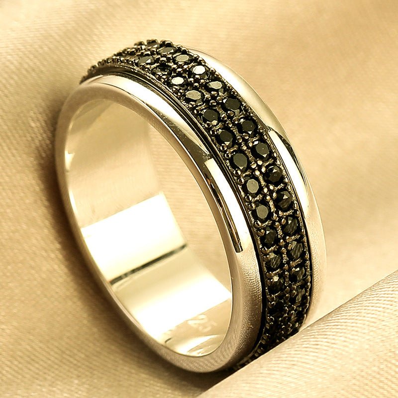 Rotatable 925 Silver Women’s Ring by Dealightful Finds