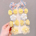 Cute Mesh Hair Clip Set for Little Girls by Dealightful Finds