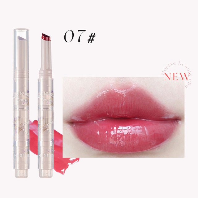 FLORTTE First Kiss Love Stick Lipstick Pen with Mirror by Dealightful Finds