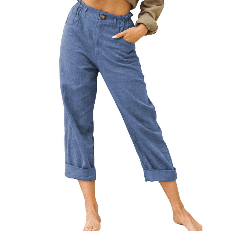 Summer Fashion Loose High-Waist Women's Wear by Dealightful Finds