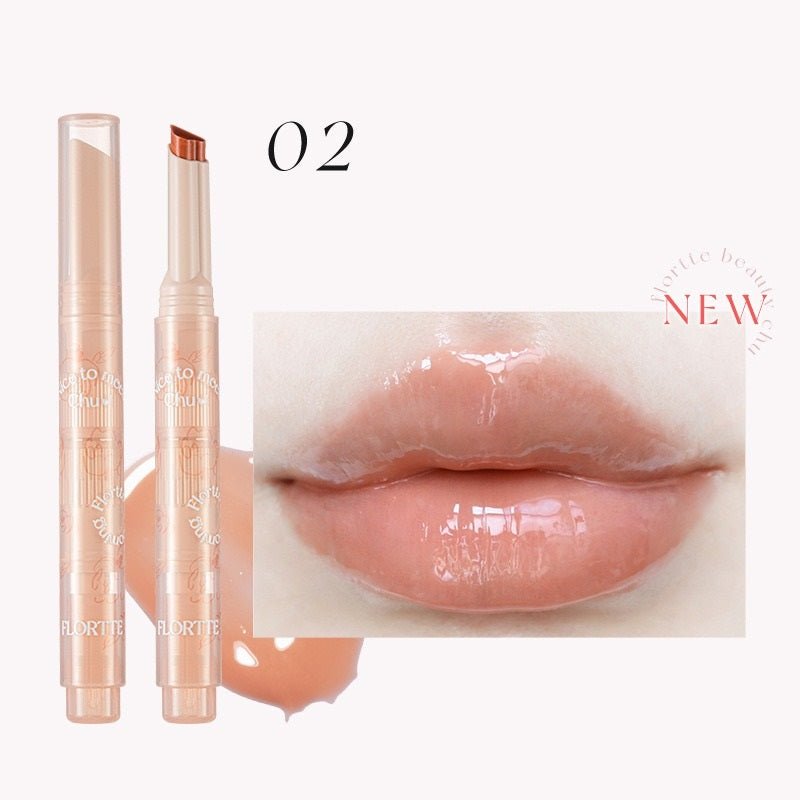 FLORTTE First Kiss Love Stick Lipstick Pen with Mirror by Dealightful Finds