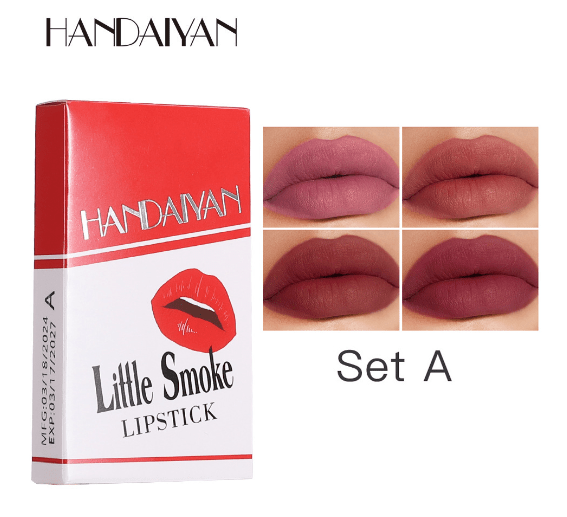 12-Color Matte Lip Gloss in Nude Shades by Dealightful Finds