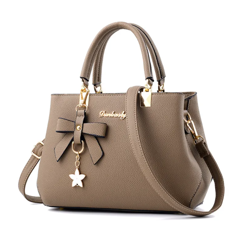Litchi Pattern One-Shoulder Handbag by Dealightful Finds