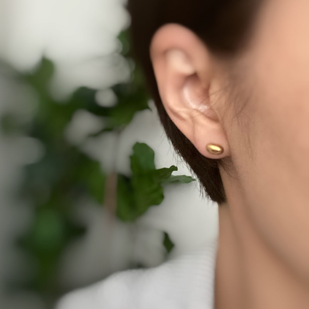 Dangling Mini Bean Earrings by Dealightful Finds