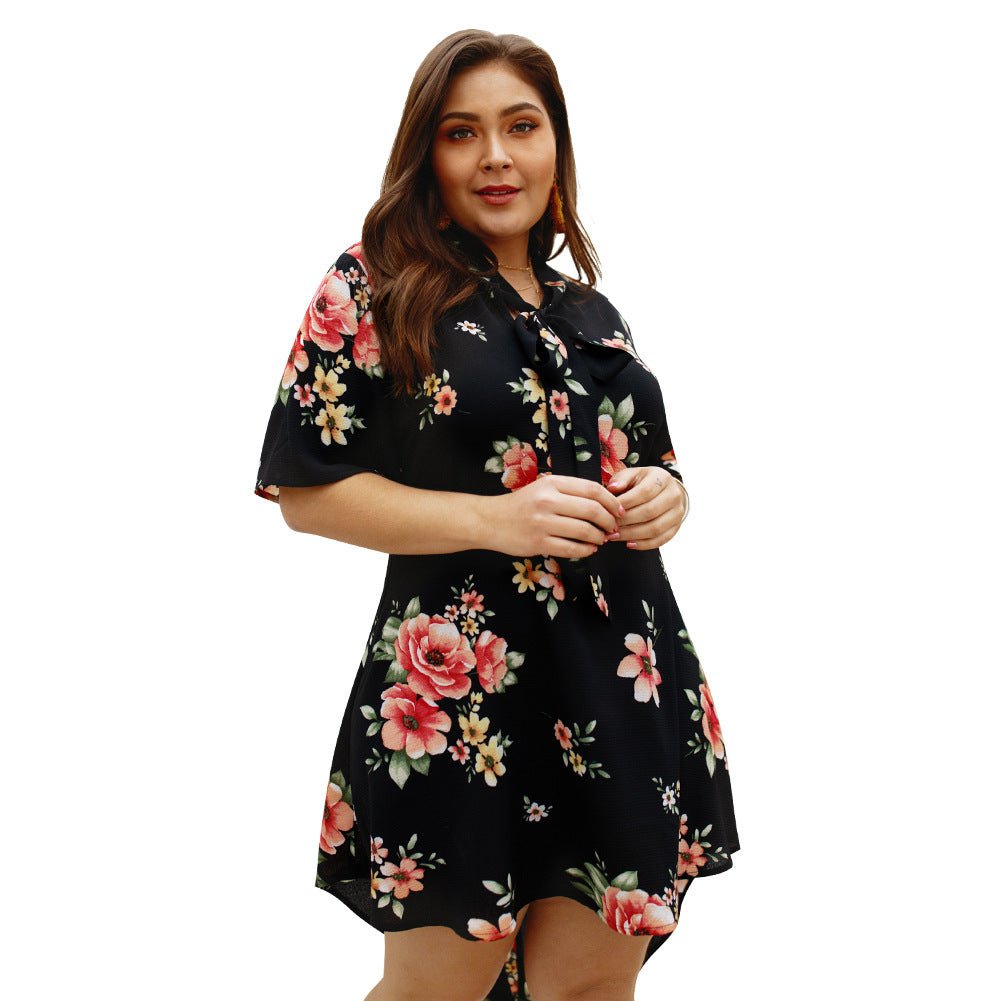 Floral Dress, Trendy Dress, Plus Size Dress by Dealightful Finds