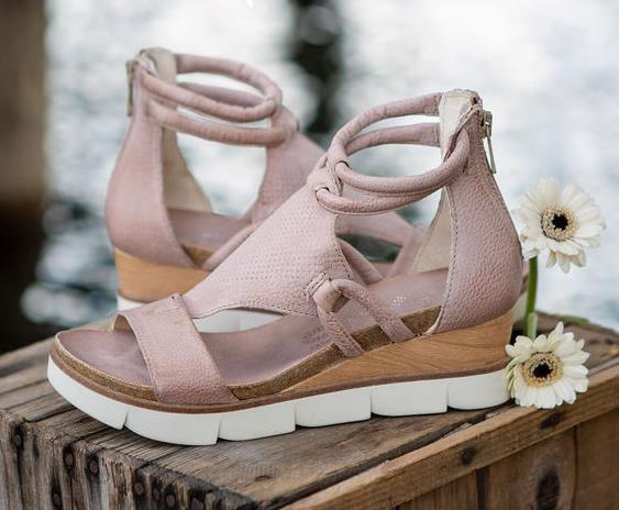 Wedge Heel Open-Toed Sandals for Women by Dealightful Finds