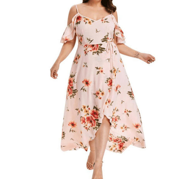 Floral Dress, Trendy Dress, Plus Size Dress by Dealightful Finds