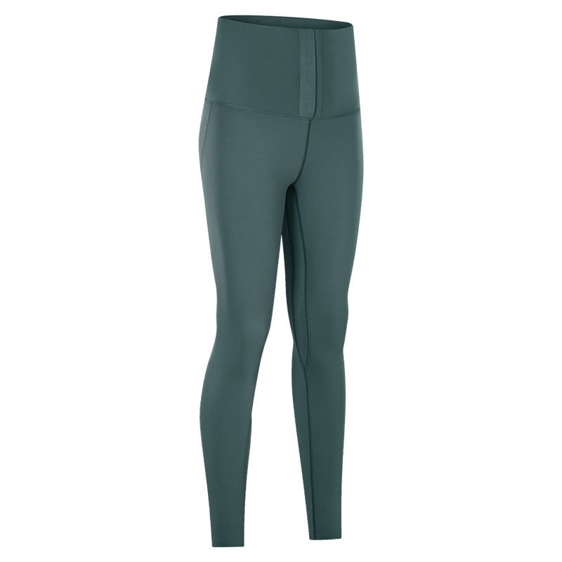 Nude High Waist Yoga Pants for Hips and Abdomen by Dealightful Finds
