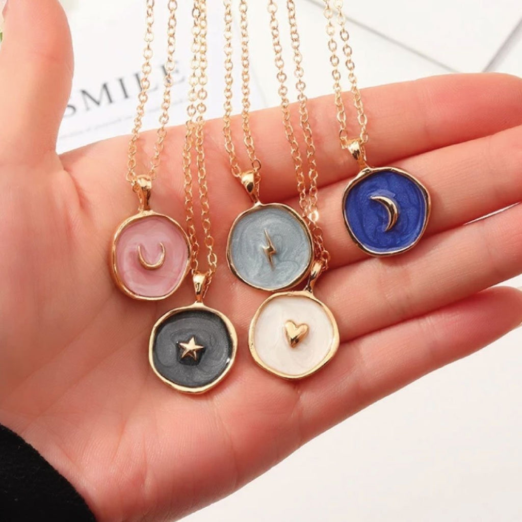 Astral Necklace Rose by Dealightful Finds