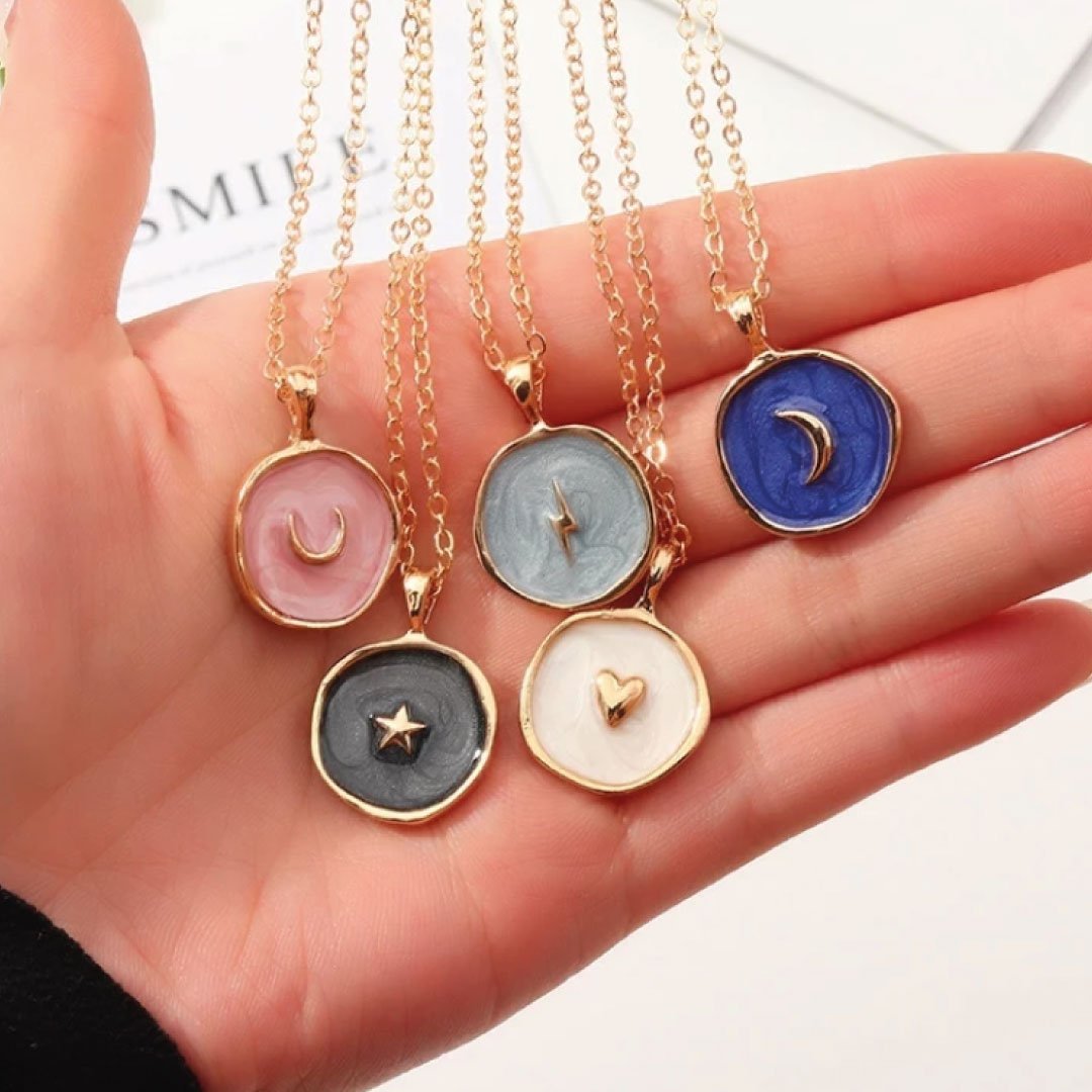 Astral Necklace Rose by Dealightful Finds