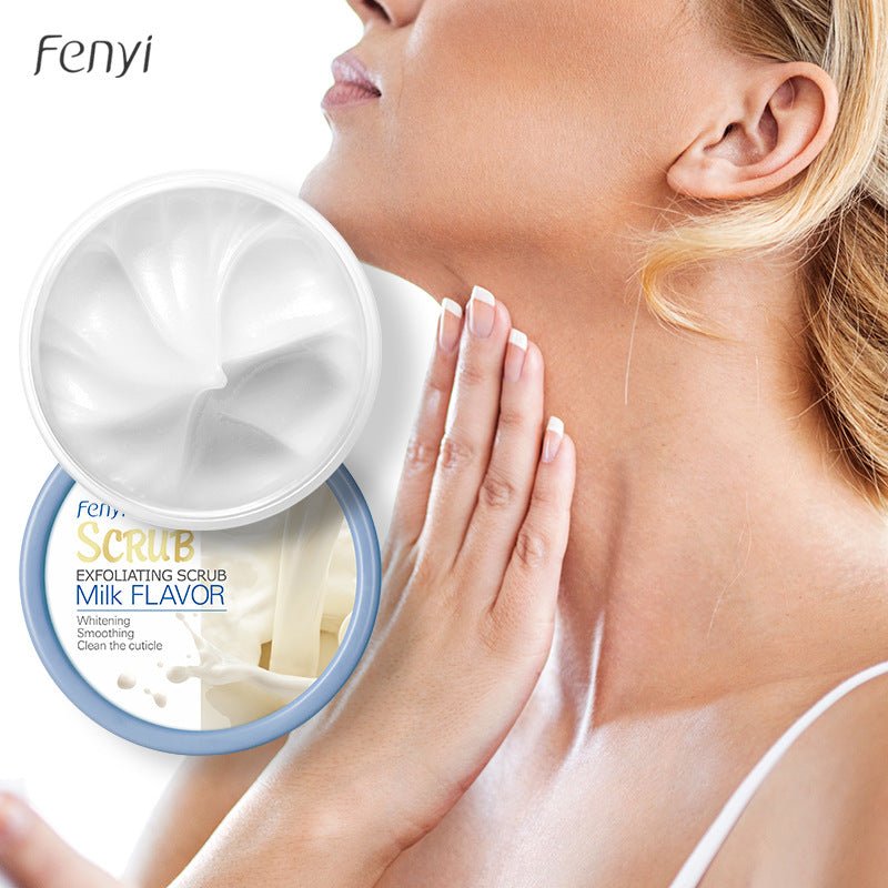 FENYI Milk Exfoliating Scrub 100g for Body Cleansing by Dealightful Finds