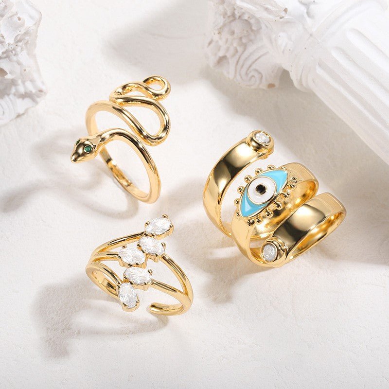 Lady Snake Ring - Trendy Fashion Accessory by Dealightful Finds