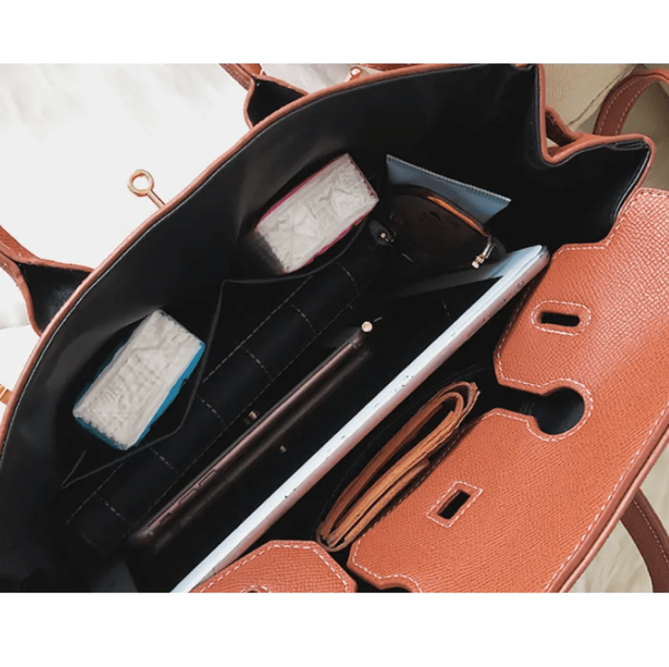 Palm Platinum Handbag by Dealightful Finds