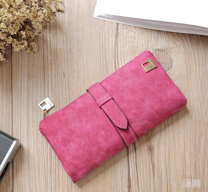 Frosted Women’s Long Wallet with Card Slots by Dealightful Finds