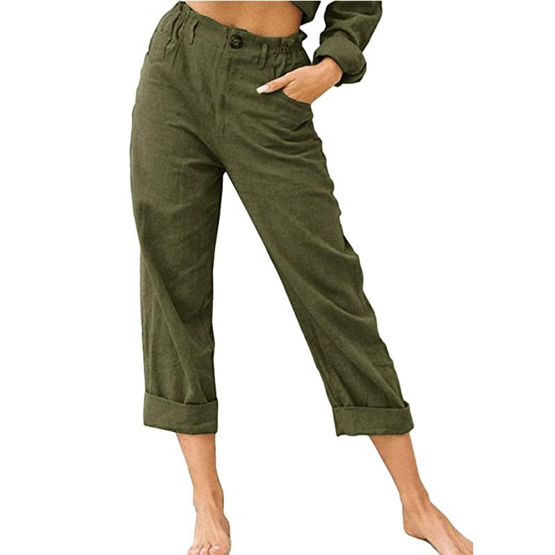 Summer Fashion Loose High-Waist Women's Wear by Dealightful Finds