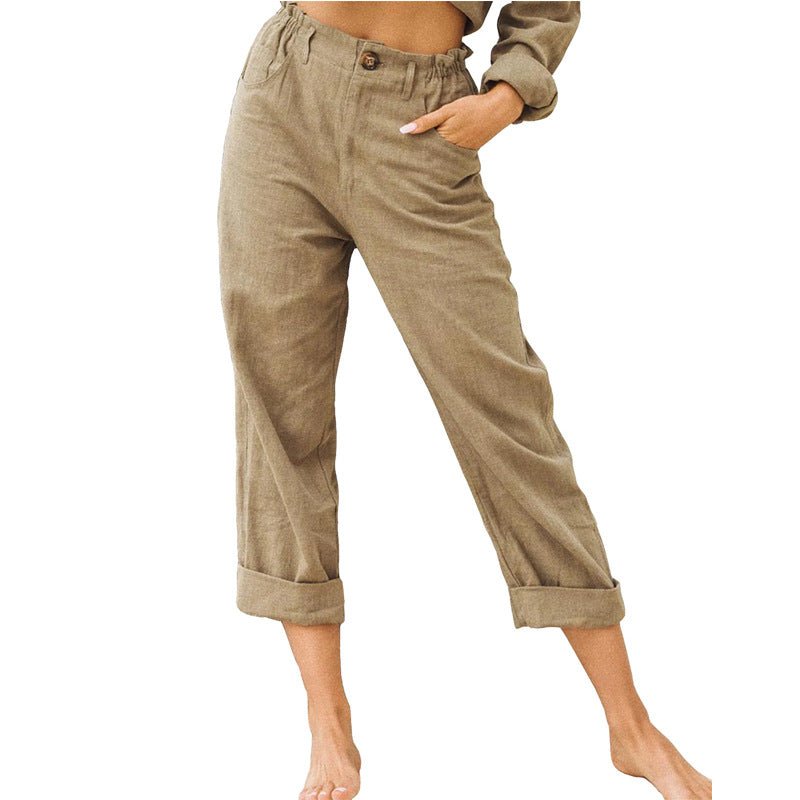 Summer Fashion Loose High-Waist Women's Wear by Dealightful Finds