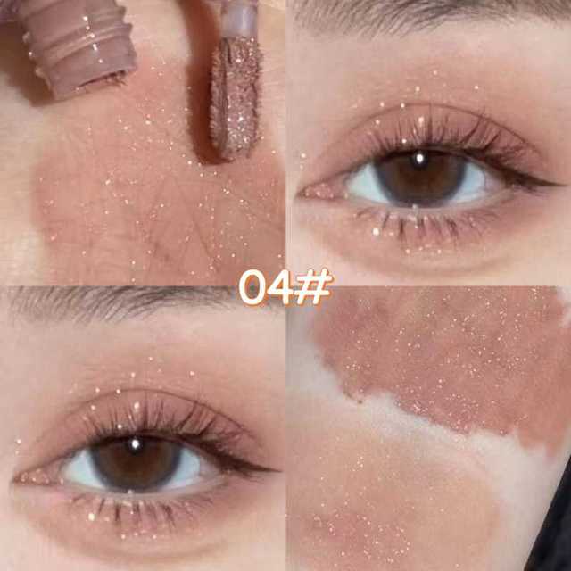 Brown Glitter Eyeshadow Stick and Contour Cream Makeup by Dealightful Finds