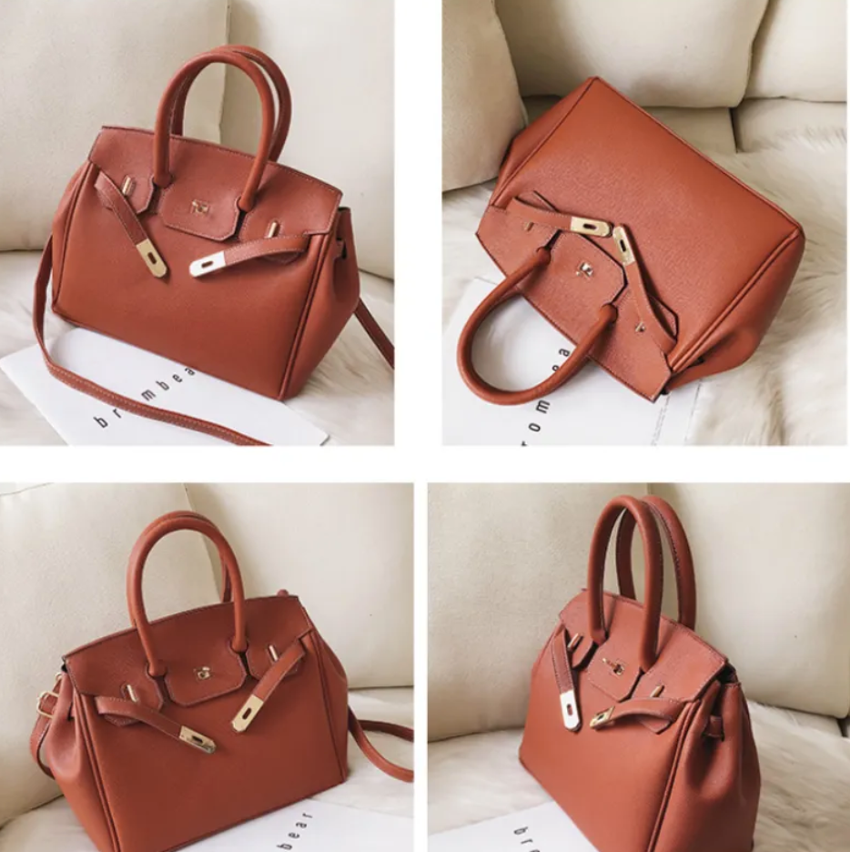 Palm Platinum Handbag by Dealightful Finds