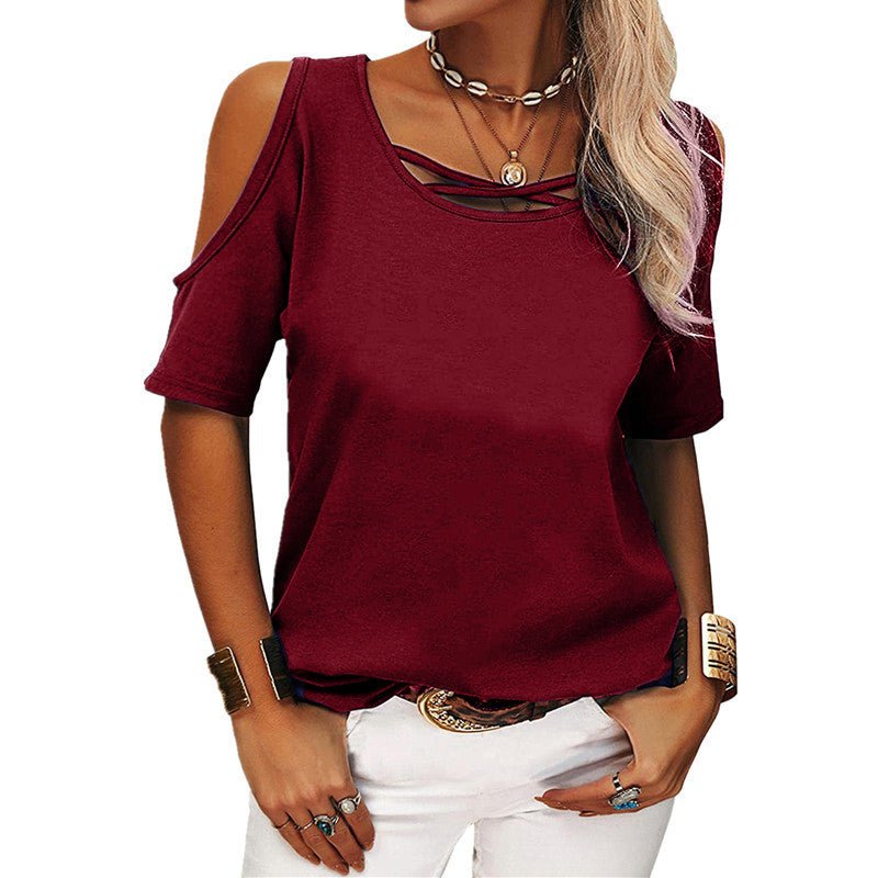 2023 Spring/Summer Women’s Casual Loose T-Shirt by Dealightful Finds