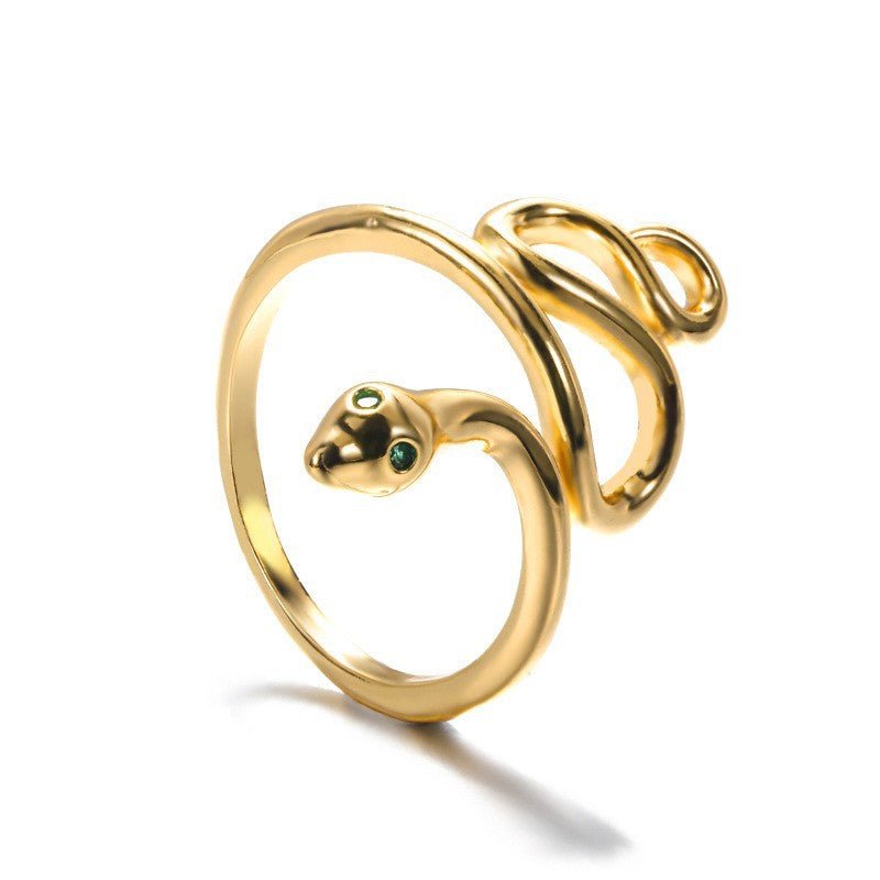 Lady Snake Ring - Trendy Fashion Accessory by Dealightful Finds
