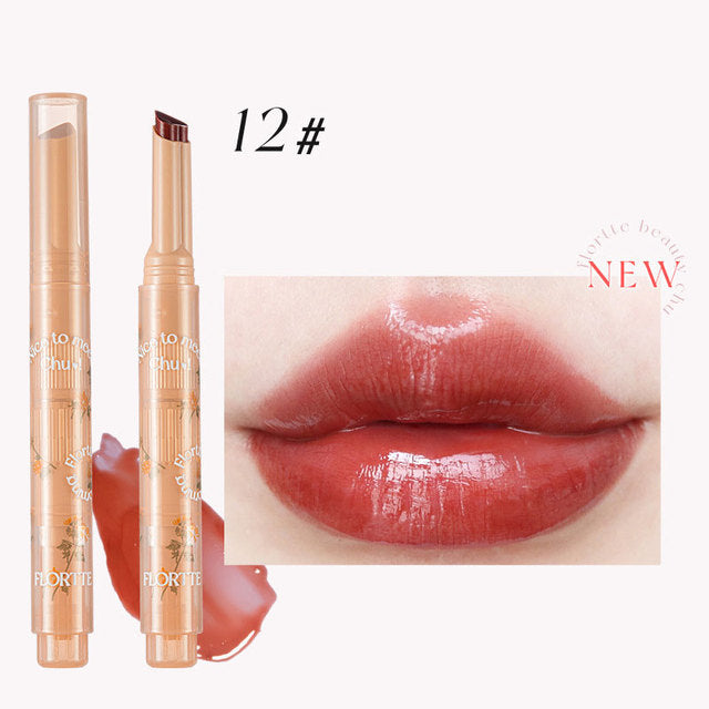 FLORTTE First Kiss Love Stick Lipstick Pen with Mirror by Dealightful Finds