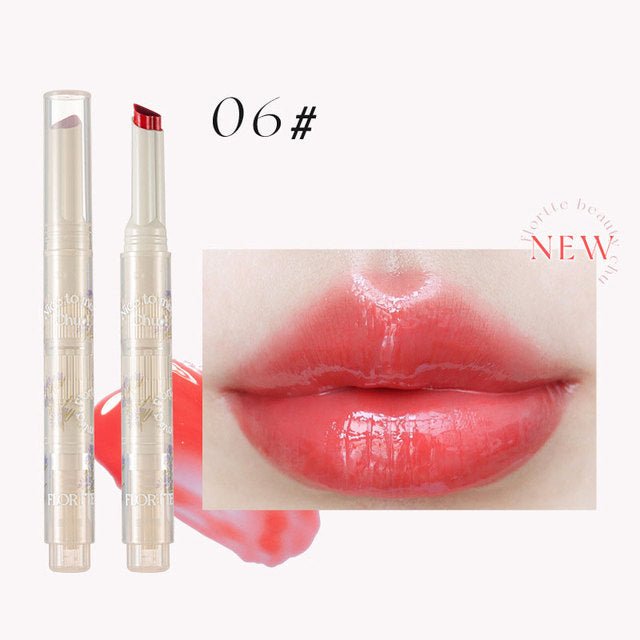 FLORTTE First Kiss Love Stick Lipstick Pen with Mirror by Dealightful Finds