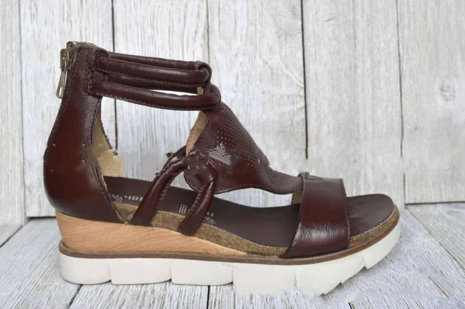 Wedge Heel Open-Toed Sandals for Women by Dealightful Finds