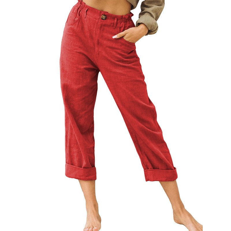 Summer Fashion Loose High-Waist Women's Wear by Dealightful Finds