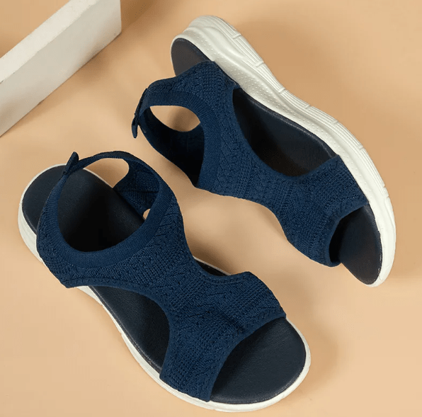 Women’s Knit Summer Sandals by Dealightful Finds