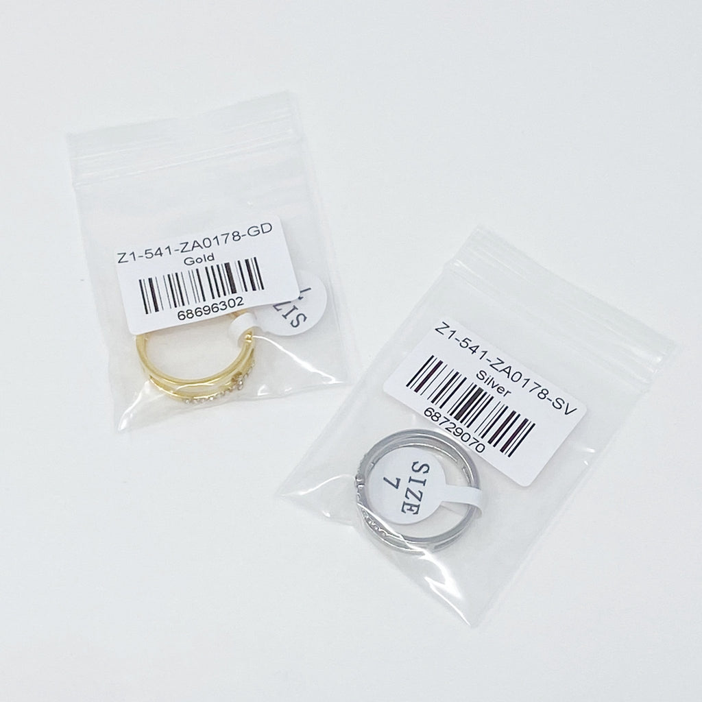 Forever Double Cross Ring by Dealightful Finds