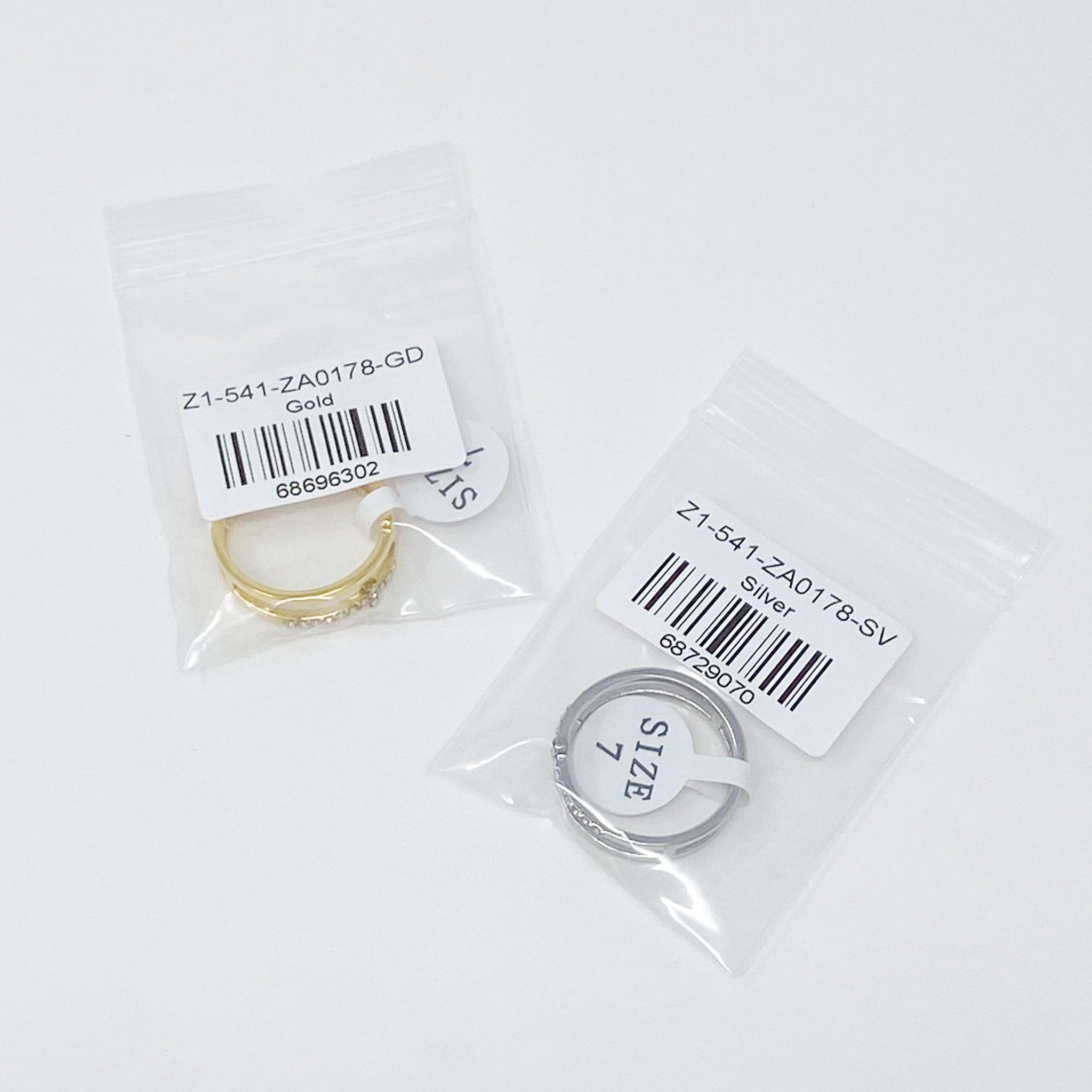 Forever Double Cross Ring by Dealightful Finds