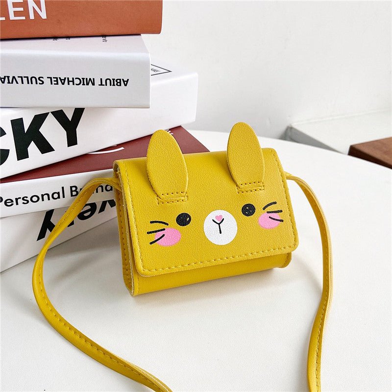 Cute Rabbit Mini Crossbody Bag for Little Girls by Dealightful Finds