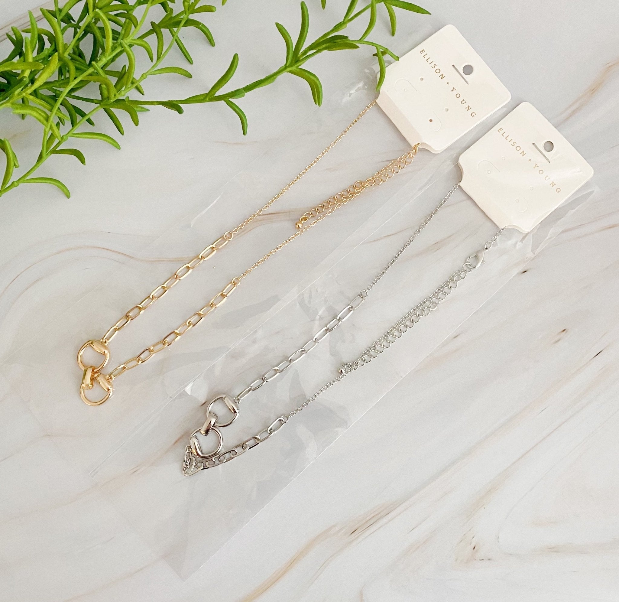 Equestrian Pendant Chain Necklace by Dealightful Finds
