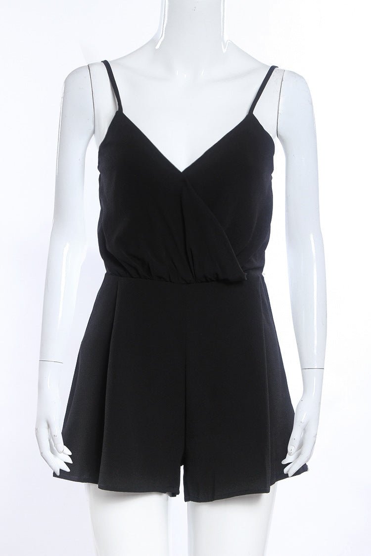 Casual Fashion V-Neck Loose Romper for Women by Dealightful Finds