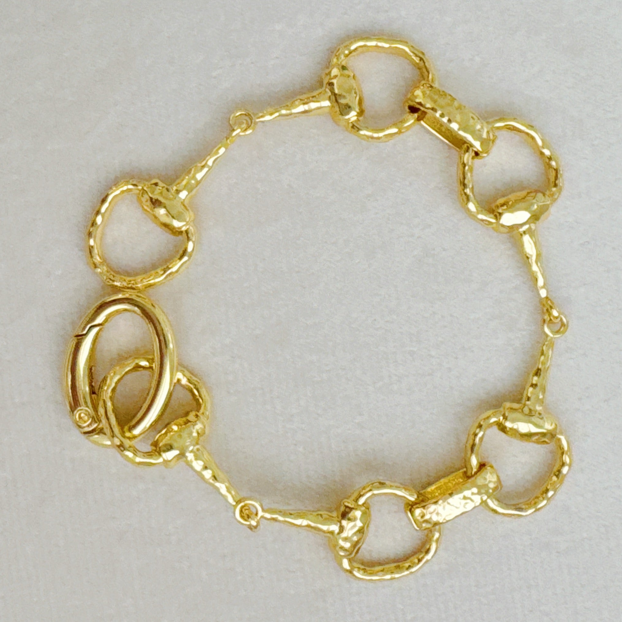 Equestrian Linked Bracelet by Dealightful Finds