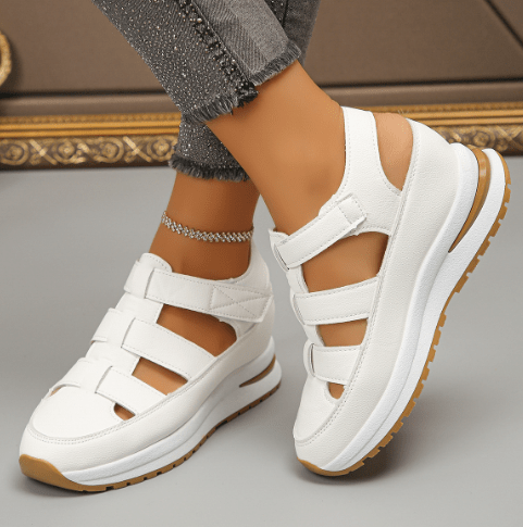 Women’s Thick Sole Breathable Wedge Sandals by Dealightful Finds