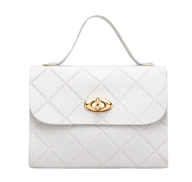Rhombus Pattern Mini Handbag by Dealightful Finds