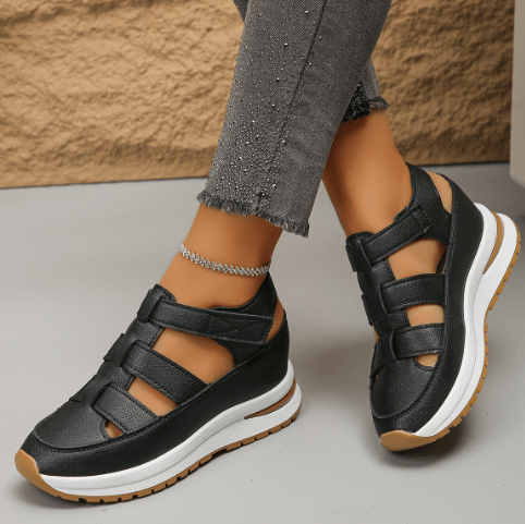 Women’s Thick Sole Breathable Wedge Sandals by Dealightful Finds