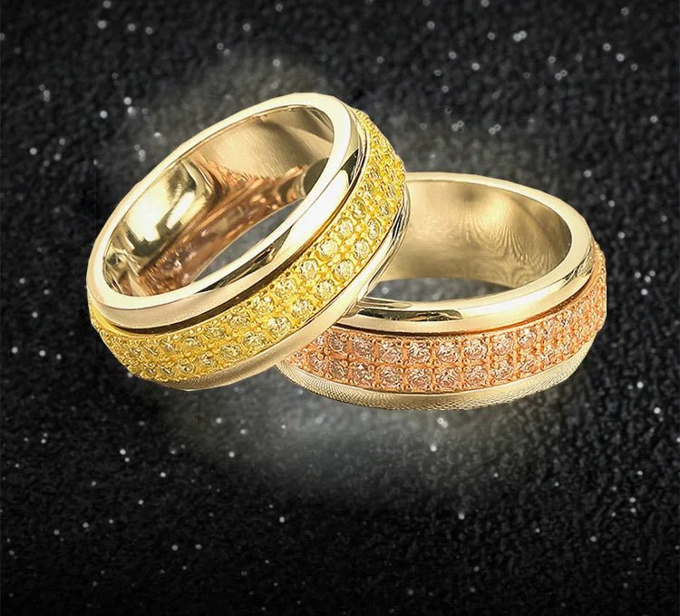 Rotatable 925 Silver Women’s Ring by Dealightful Finds