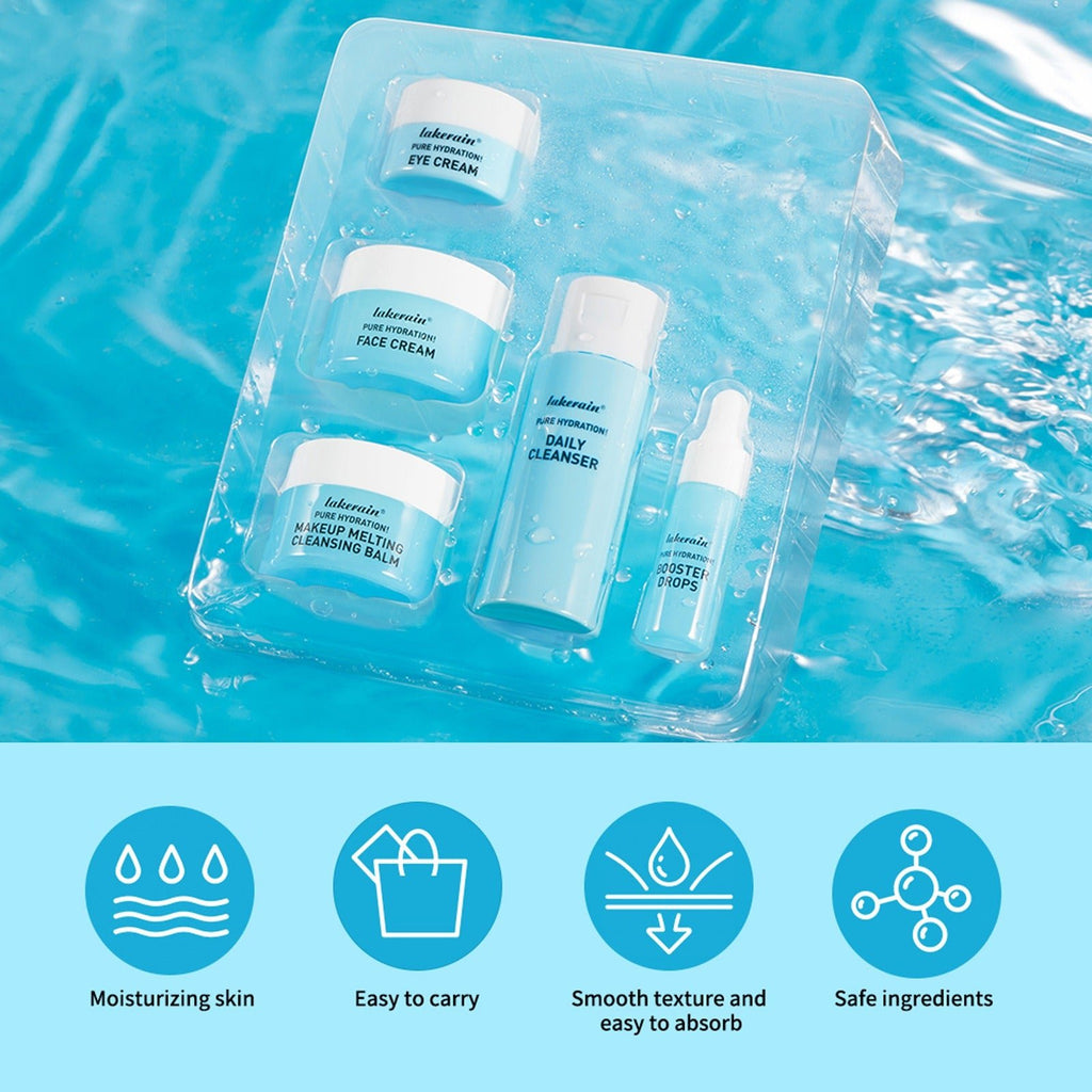 Blue Mini Skin Care Set by Dealightful Finds