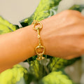 Equestrian Linked Bracelet by Dealightful Finds