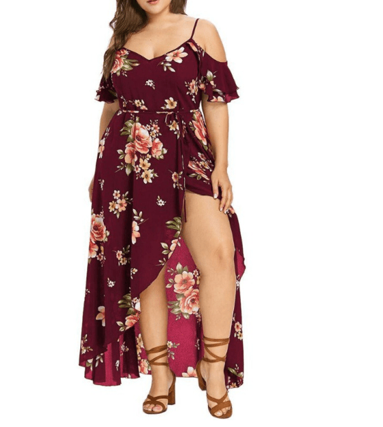Floral Dress, Trendy Dress, Plus Size Dress by Dealightful Finds