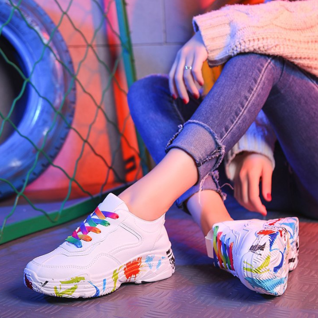 White Sneakers, Sports Shoes, Dad Shoes by Dealightful Finds
