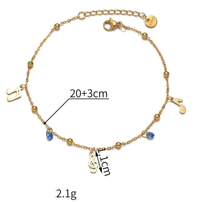 Zircon Tone Pendant Bracelet for Women by Dealightful Finds
