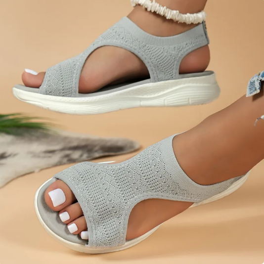 Women’s Knit Summer Sandals by Dealightful Finds